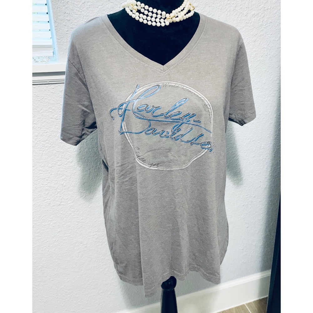 Harley Davidson Vneck Top Size XXL